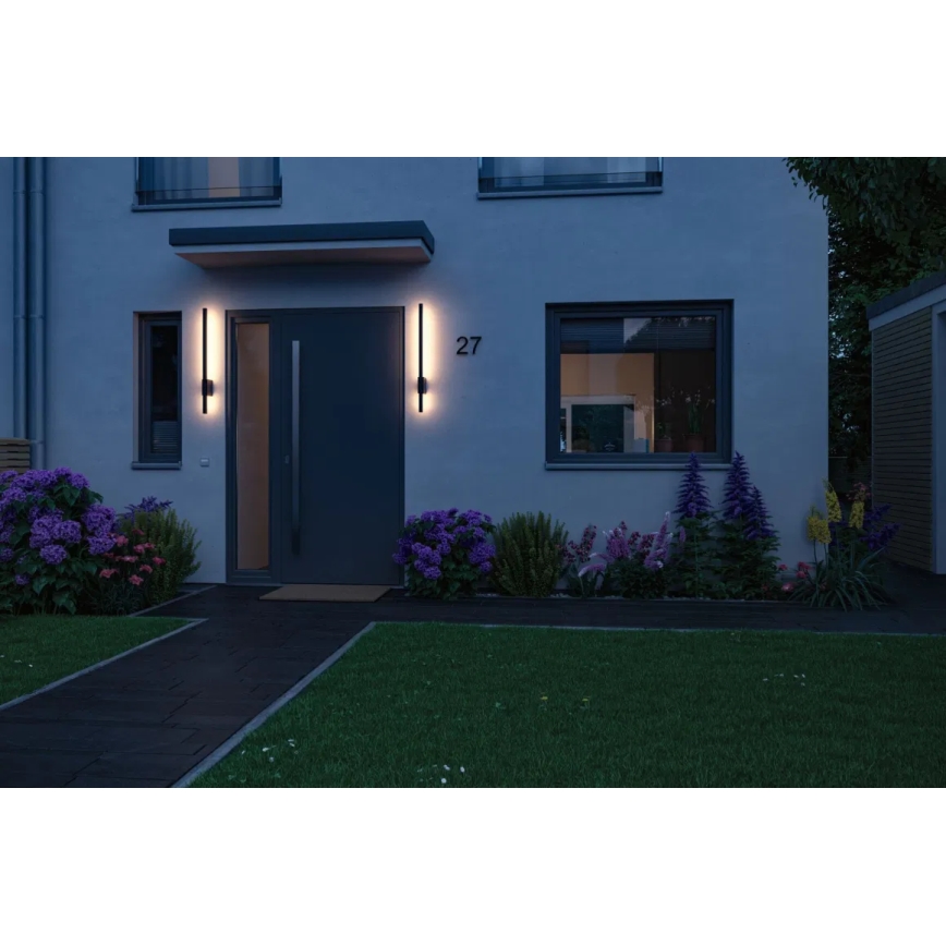Paulmann 94742 - LED/11,5W IP44 Väli seinavalgusti STAN 230V