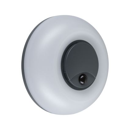 Paulmann 94956 - LED/20,5W IP65 Hämardatav välisseinavalgusti liikumis- ja hämaruseanduriga AUREVA 230V 2200/3000/4000K antratsiit