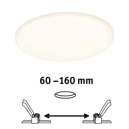 Paulmann 95386 - LED/15W IP44 Hämardatav valgusti vannituppa SMART VELUNA 230V