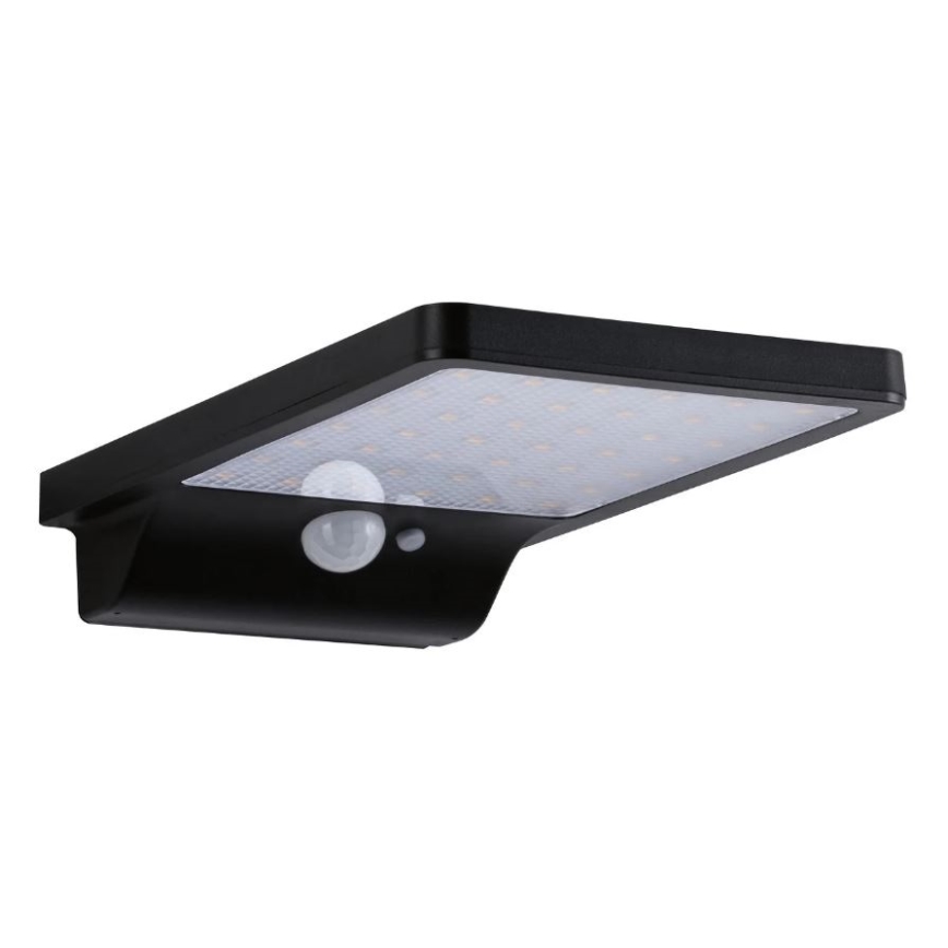 Paulmann 95393 - LED/4W IP44 Hämardatav päikesepaneeliga seinavalgusti koos anduriga SOLVEIG 3,7V 2000 mAh