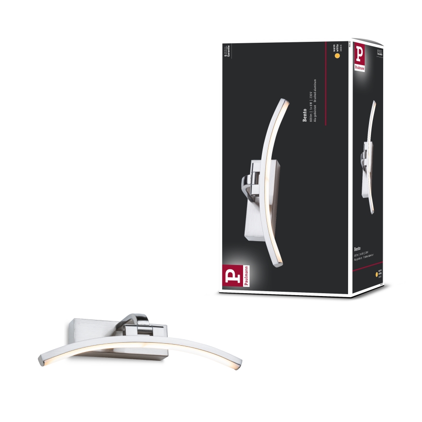 Paulmann 95556 - LED/6W pildivalgusti BENTO 230V 30 cm mattkroom