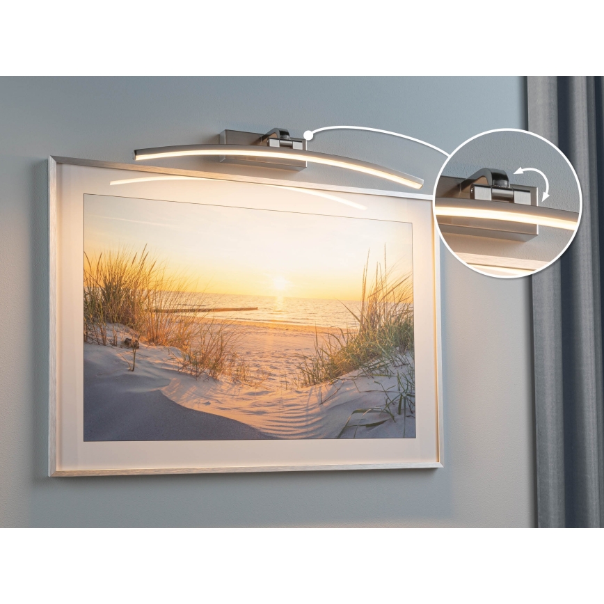 Paulmann 95558 - LED/10W pildivalgusti BENTO 230V 50 cm mattkroom