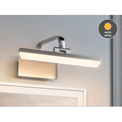 Paulmann 95571 - LED/6W pildivalgusti RENAN 230V 30 cm mattkroomviimistlusega