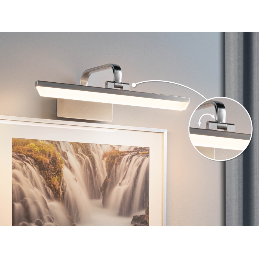 Paulmann 95572 - RENAN 40 cm LED-pildivalgusti, 9,5 W, 230 V, mattkroom