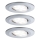 Paulmann 99933 - KOMPLEKT 3x LED/5,2W IP65 Hämardatav süvistatav valgusti vannituppa 230V