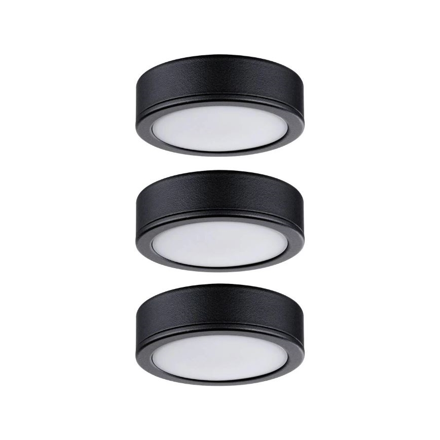 Paulmann 99990 - KOMPLEKT 3xLED/3,5W Mööblivalgustus PUKK 230V