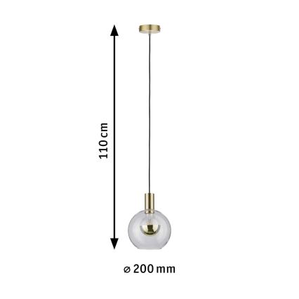 Paulmann -  Lühter ESBEN 1xE27/20W/230V