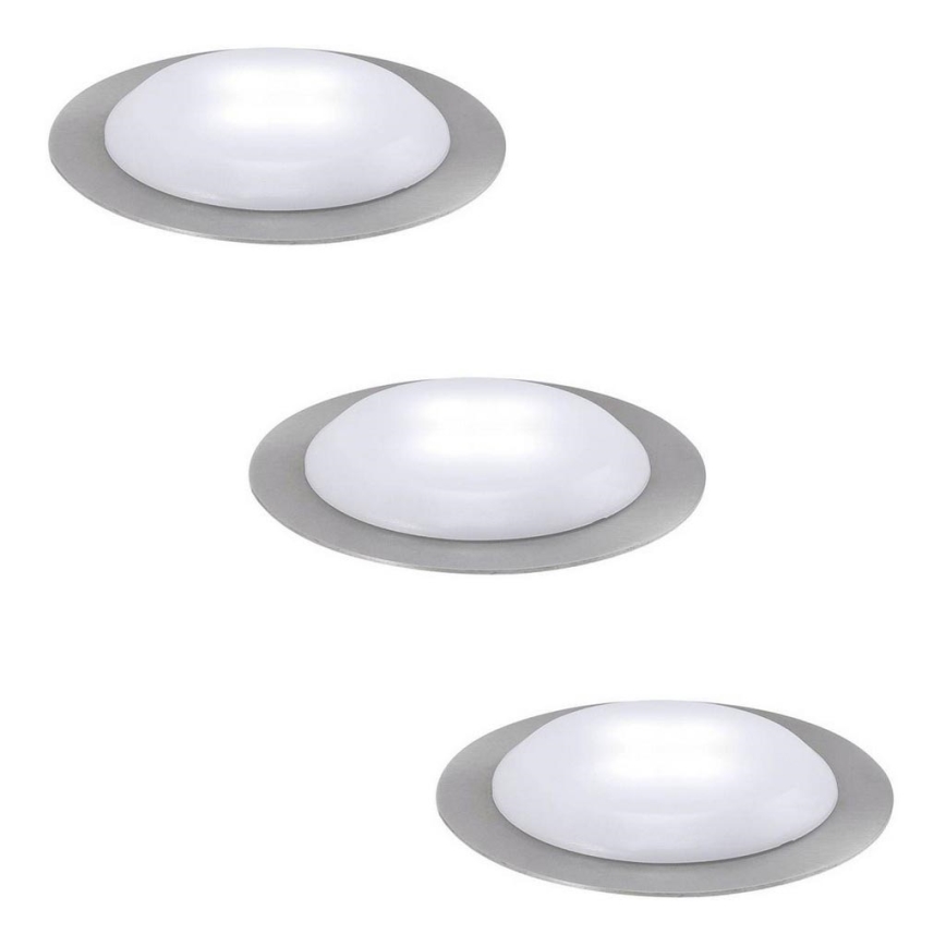 Paulmann - Nice Price 3630 - KOMPLEKT 3x LED/0,3W IP44 Navigatsioonivalgusti 230V 6500-9000K