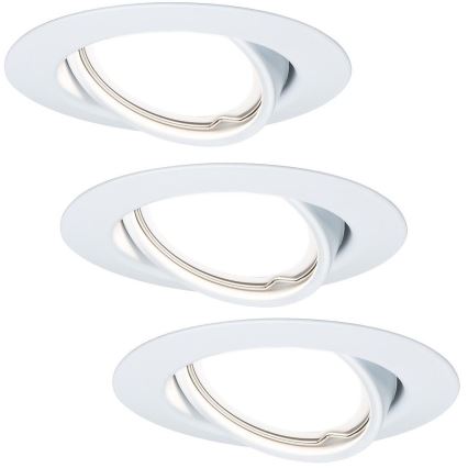 Paulmann - TIP 3975 - KOMPLEKT 3 x LED/4x8W Hämardatav süvistatav valgusti 230V
