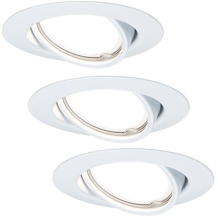 Paulmann - TIP 3975 - KOMPLEKT 3 x LED/4x8W Hämardatav süvistatav valgusti 230V
