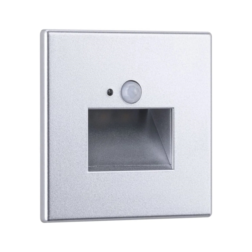 Paulmann  93134 - LED/1,2W Trepivalgusti anduriga EDGE 230V matt kroom