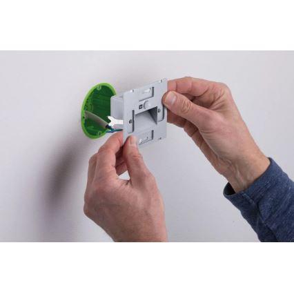 Paulmann  93135 - LED/1,2W Trepivalgusti anduriga EDGE 230V must