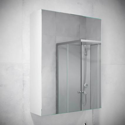 Peegliga kapp vannituppa HENRY 65x50 cm valge