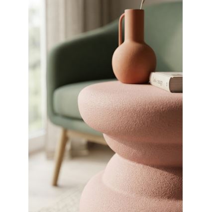 PETIT kõrvallaud, läbimõõt 31 cm, roosa