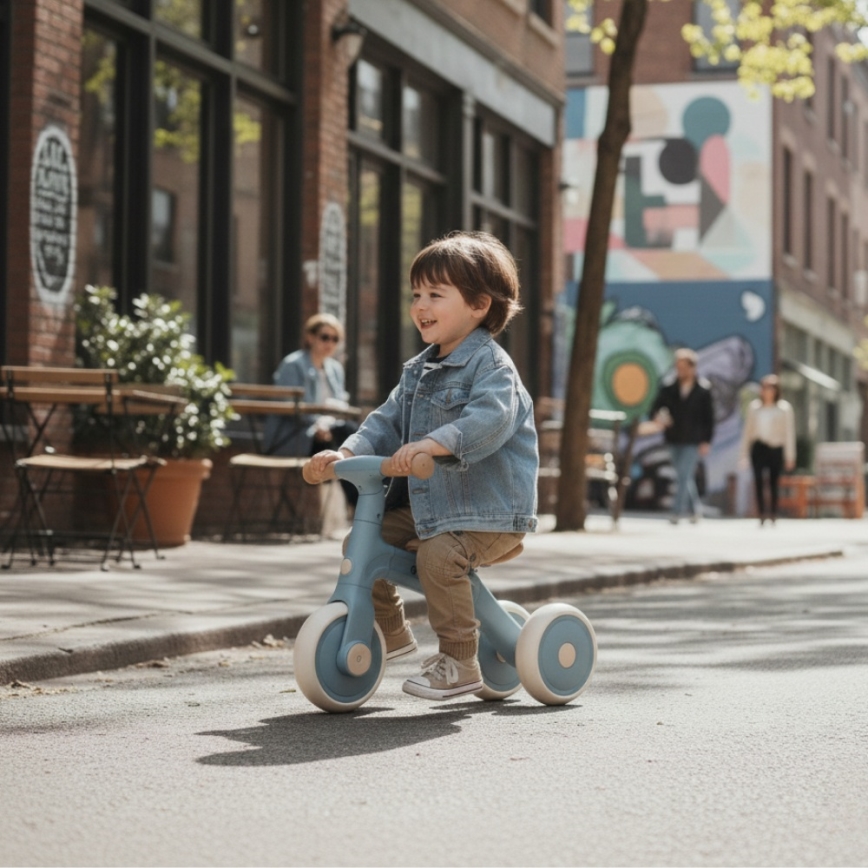 PETITE&MARS - 3-ühes laste kolmeratas BINGO Stering Blue