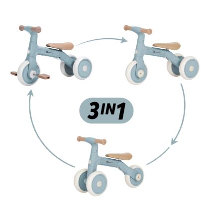 PETITE&MARS - 3-ühes laste kolmeratas BINGO Stering Blue