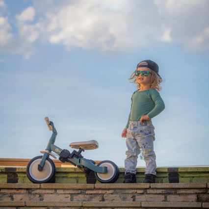 PETITE&MARS - 5-ühes laste kolmeratas TURBO PLUS Misty Green