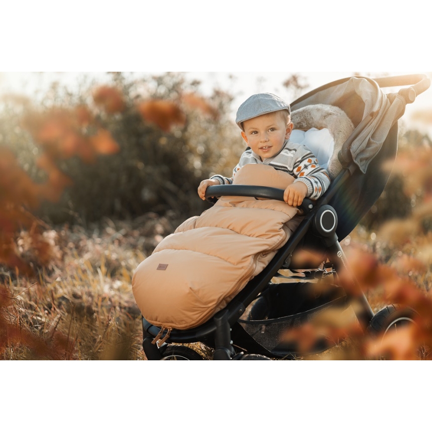 PETITE&MARS - Beebi soojakott 4-ühes COMFY Elegant Caramel/Beige pruun