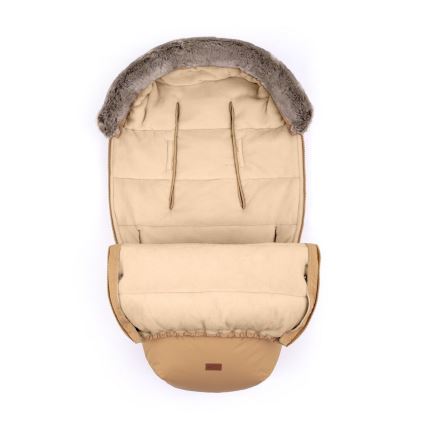 PETITE&MARS - Beebi soojakott 4-ühes COMFY Elegant Caramel/Beige pruun