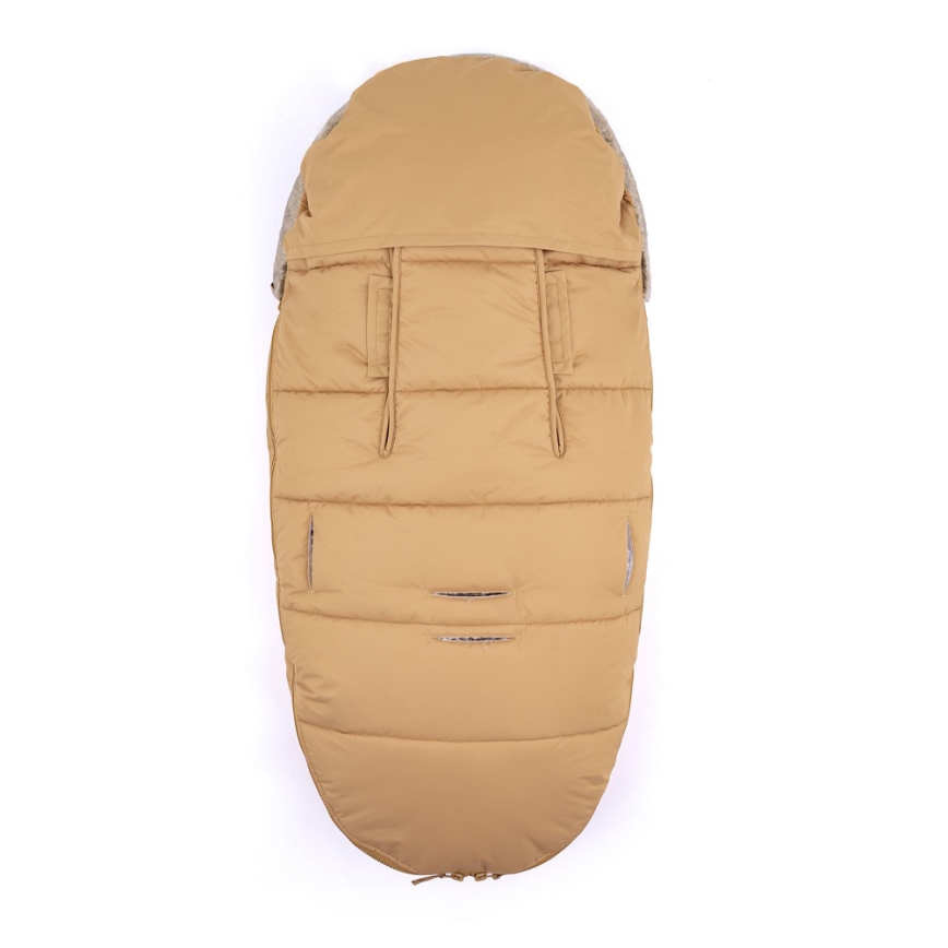 PETITE&MARS - Beebi soojakott 4-ühes COMFY Elegant Caramel/Beige pruun