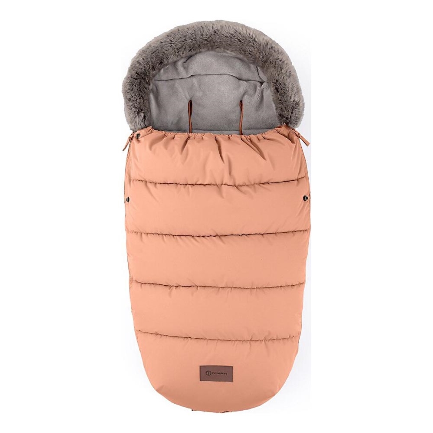 PETITE&MARS - Beebi soojakott 4-ühes COMFY Pastel Peach oranž