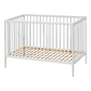 PETITE&MARS - Beebivoodi NELA BEECH 120x60 cm valge/pöök