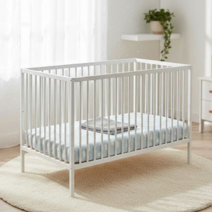 PETITE&MARS - Beebivoodi NELA BEECH 120x60 cm valge/pöök