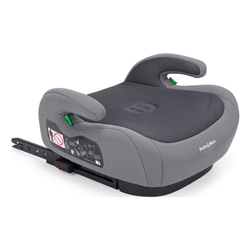 PETITE&MARS - Istmekõrgendus OPTIMUS PRO i-Suurus 125-150 cm (22-36 kg) hall