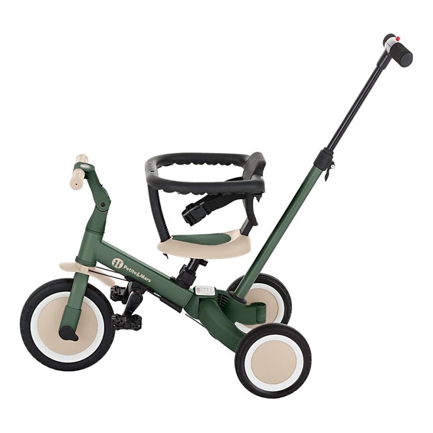 PETITE&MARS - Kolmerattaline 5-ühes TURBO Misty Green
