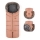 PETITE&MARS - KOMPLEKT Beebi soojakott 4-ühes ARCTIC + kärukindad FURRY pastelloranž