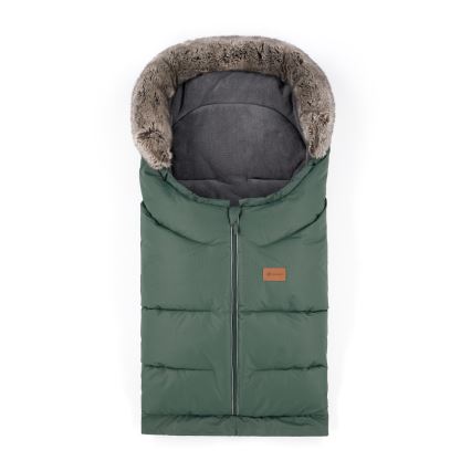 PETITE&MARS - KOMPLEKT Beebi soojakott 4-ühes ARCTIC + kärukindad Veritable khaki