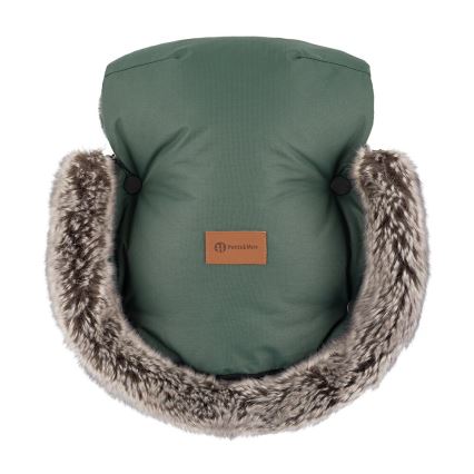 PETITE&MARS - KOMPLEKT Beebi soojakott 4-ühes ARCTIC + kärukindad Veritable khaki