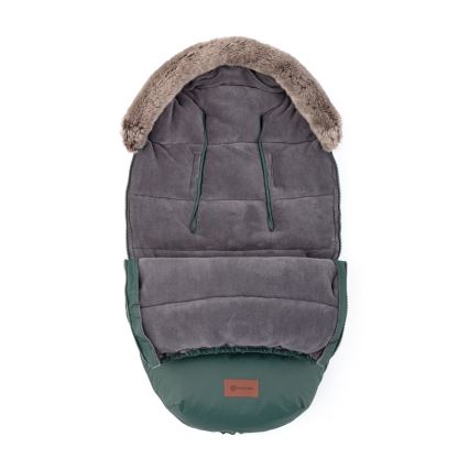PETITE&MARS - KOMPLEKT Lapse jalakott 4-ühes COMFY + vankri käekatted FURRY Khaki