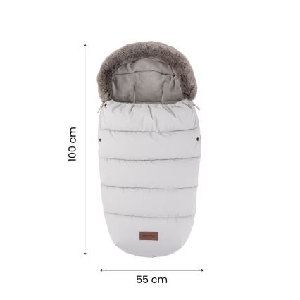 PETITE&MARS - KOMPLEKT Lapse jalakott 4-ühes COMFY + vankri käekatted FURRY Khaki