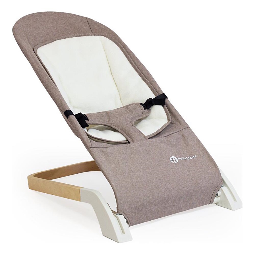 PETITE&MARS - Lamamistool CALMY pruun