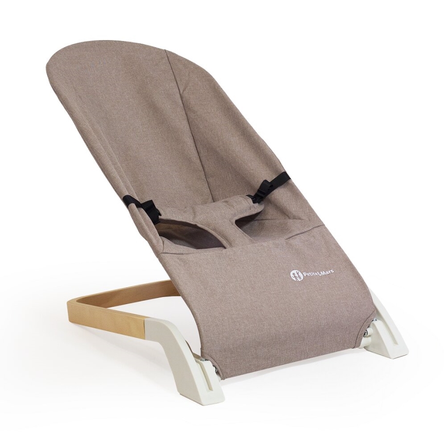 PETITE&MARS - Lamamistool CALMY pruun