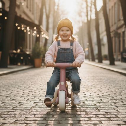 PETITE&MARS - Laste 3-ühes kolmeratas BINGO Tolmroosa