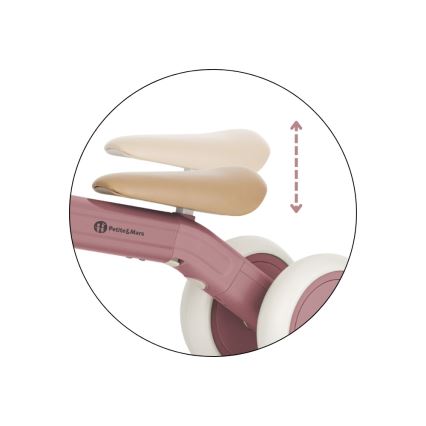 PETITE&MARS - Laste 3-ühes kolmeratas BINGO Tolmroosa