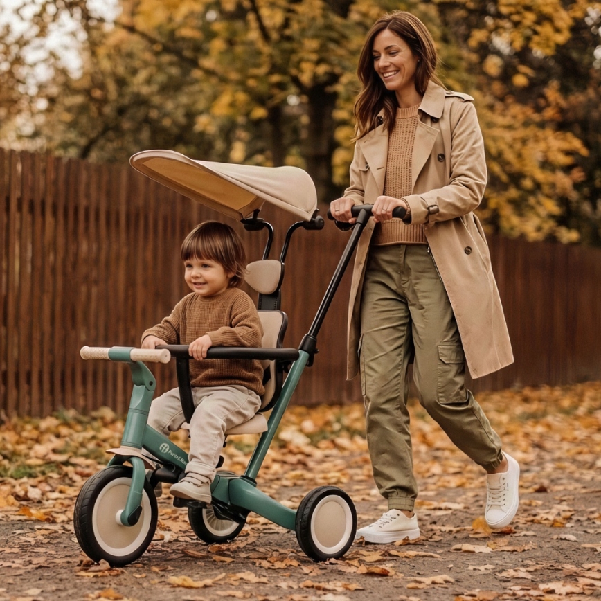 PETITE&MARS - Laste kolmeratas 5-ühes TURBO PLUS Misty Green