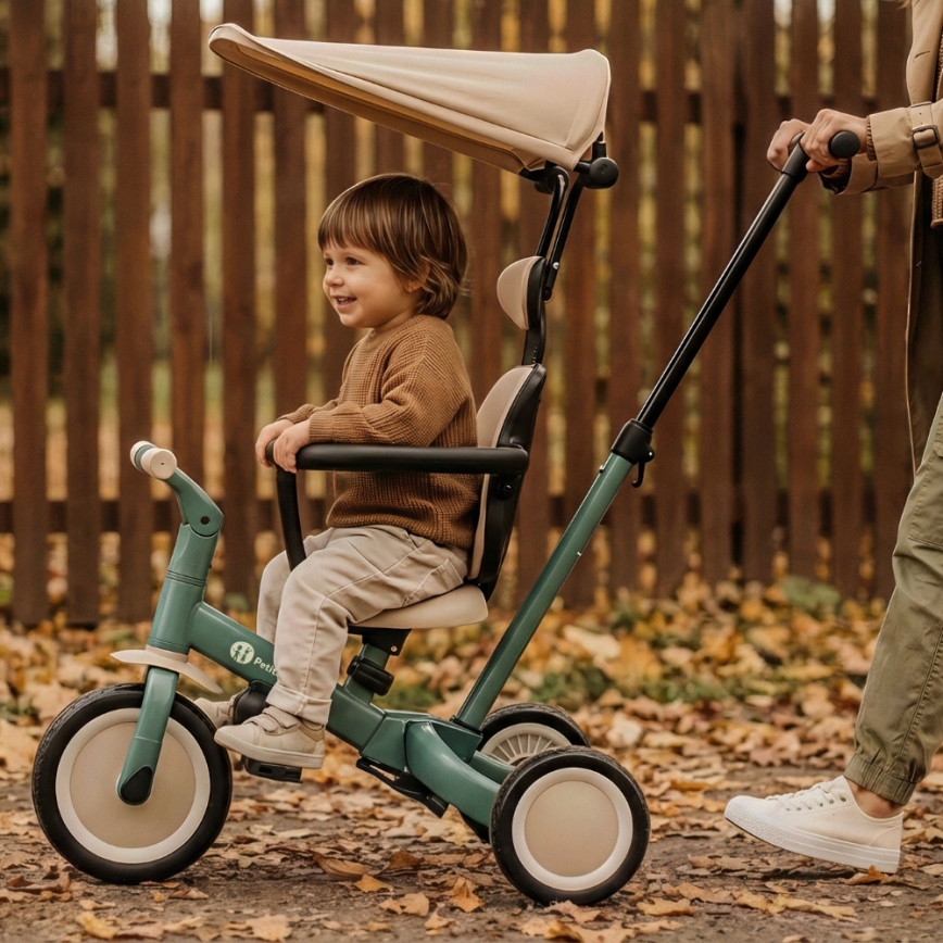 PETITE&MARS - Laste kolmeratas 5-ühes TURBO PLUS Misty Green