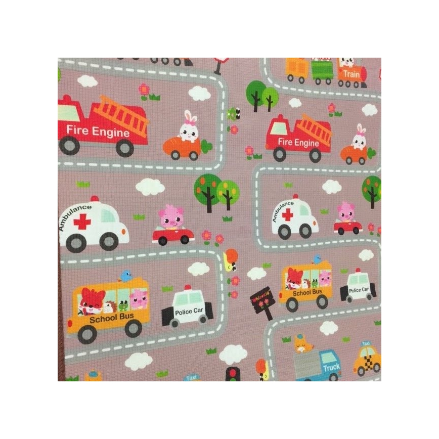 PETITE&MARS - Mängumatt JOY CITY 150x180 cm