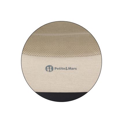 PETITE&MARS - Autoistme kõrgendaja OPTIMUS PRO i-Size Air 125-150 cm (22-36 kg) beež