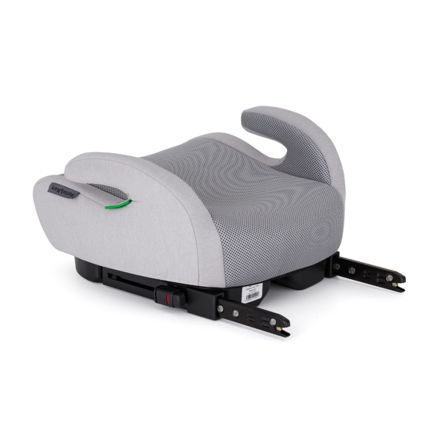 PETITE&MARS - OPTIMUS PRO i-Size Air autoistme kõrgenduspadi 125-150 cm (22-36 kg) hall