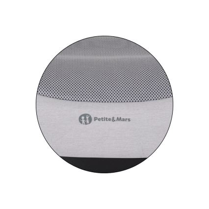 PETITE&MARS - OPTIMUS PRO i-Size Air autoistme kõrgenduspadi 125-150 cm (22-36 kg) hall