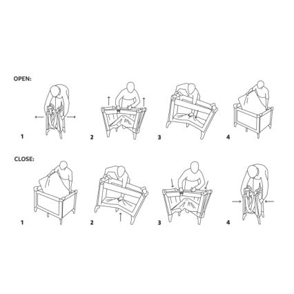 PETITE&MARS - reisimänguait lastele NOOK Urban Charchoal Grey