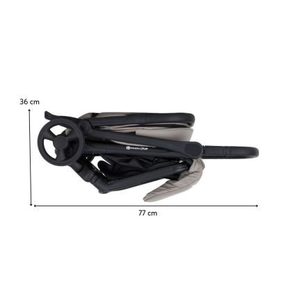 PETITE&MARS - Spordikäru FLIP Platinum Grey