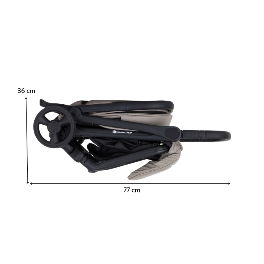 PETITE&MARS - Spordikäru FLIP Platinum Grey