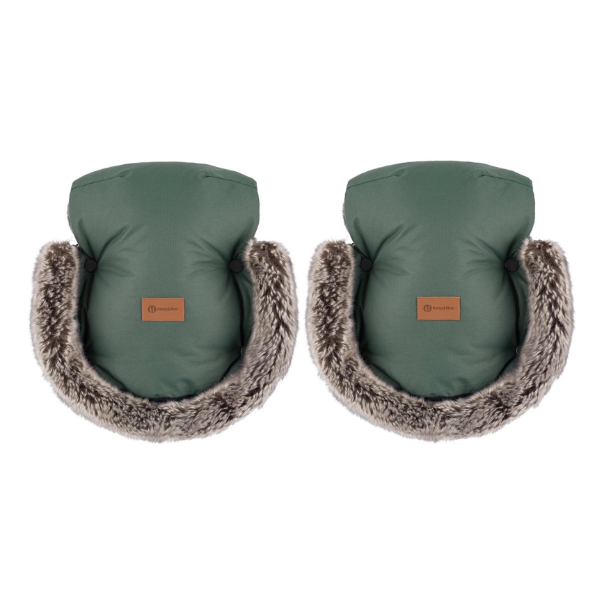 PETITE&MARS - Vankrikindad FURRY khaki