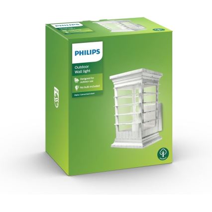 Philips 15280/18/PN - Väli seinavalgusti PATIO 1xE27/60W/230V IP44
