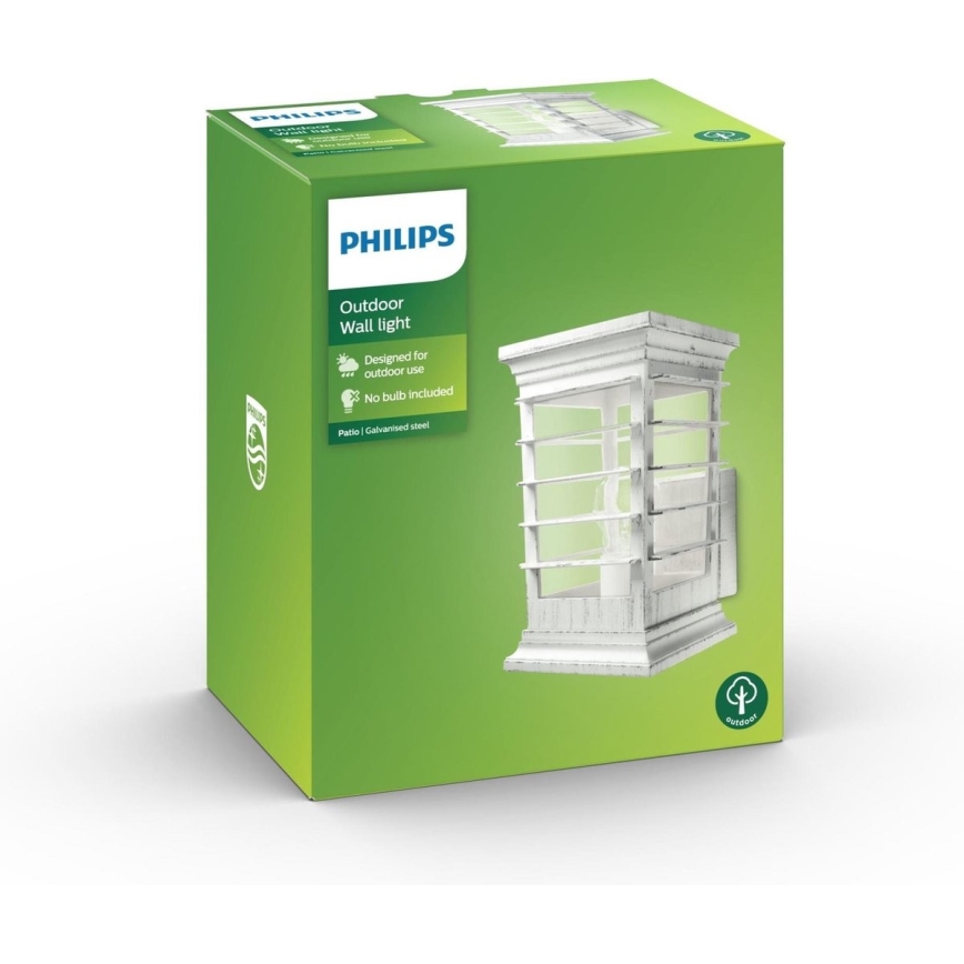 Philips 15280/18/PN - Väli seinavalgusti PATIO 1xE27/60W/230V IP44